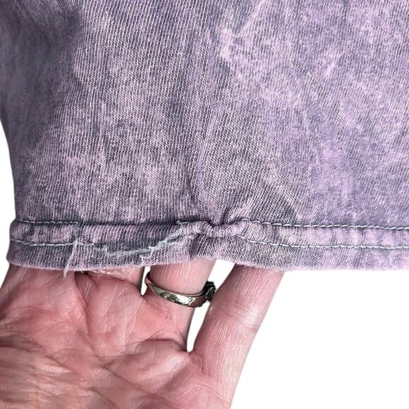 SUBLIME Distressed Purple w/White Sunshine Sun Face 90s Music Band T-Shirt Small - Picture 7 of 8